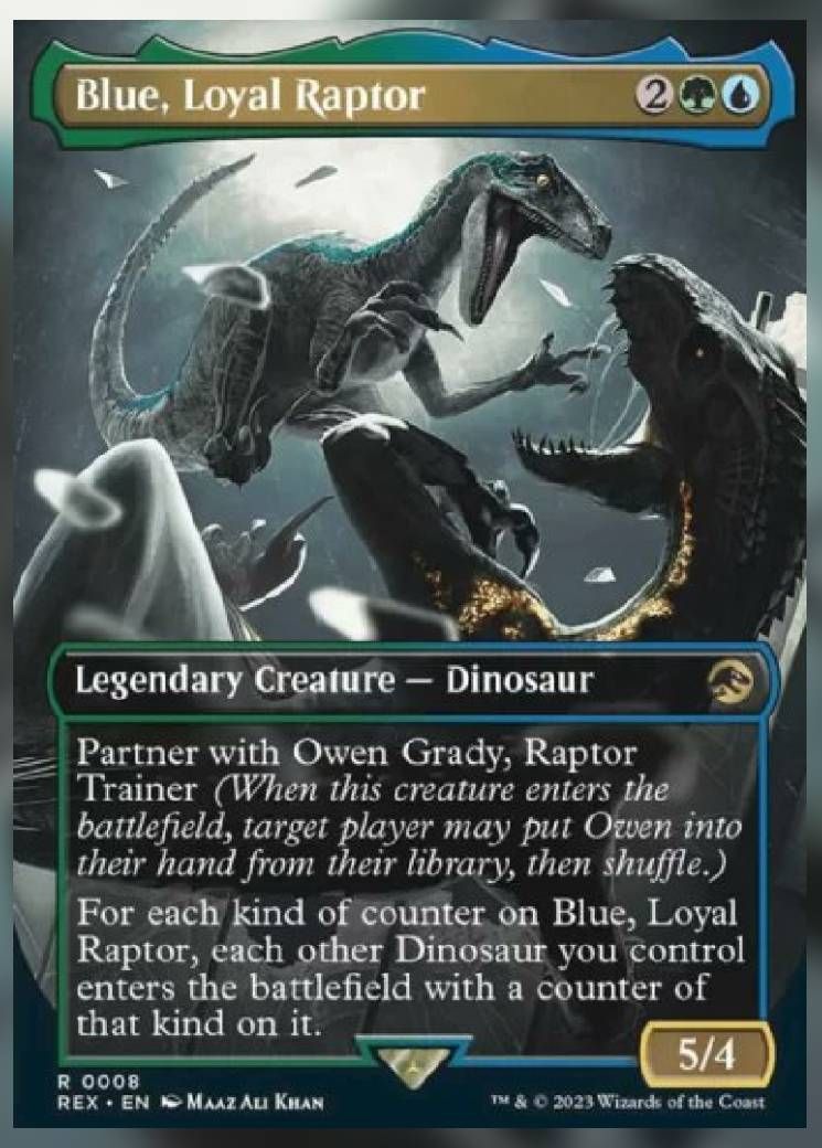 Blue, Loyal Raptor