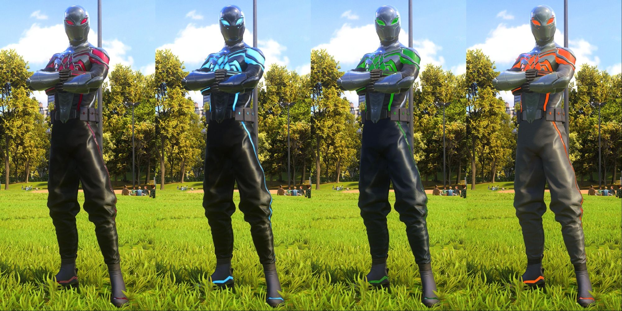 The Brooklyn 2099 suit from Marvel's Spider-Man 2
