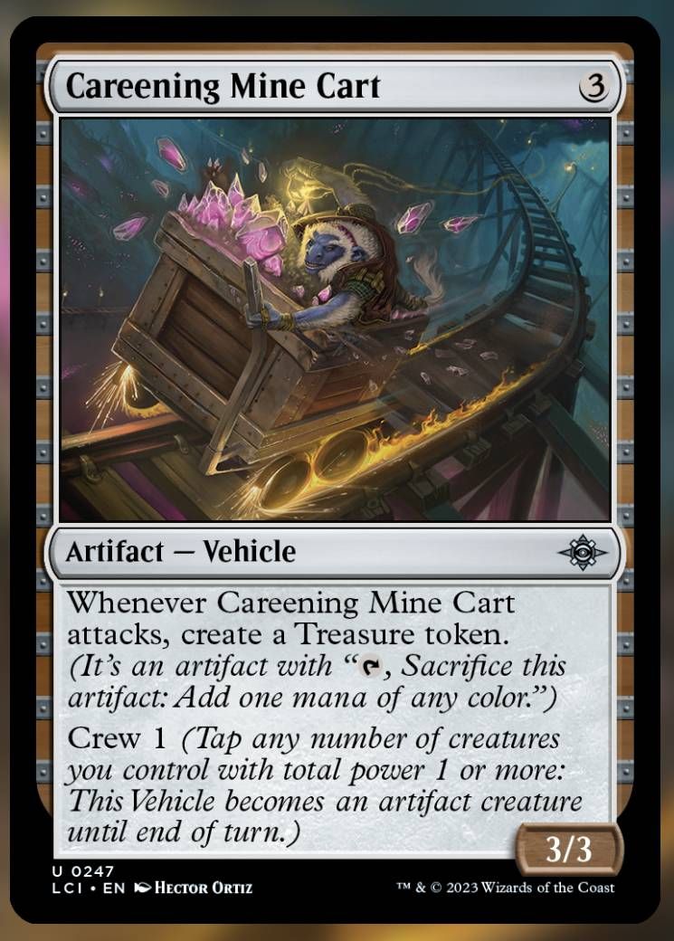 Careening Mine Card
