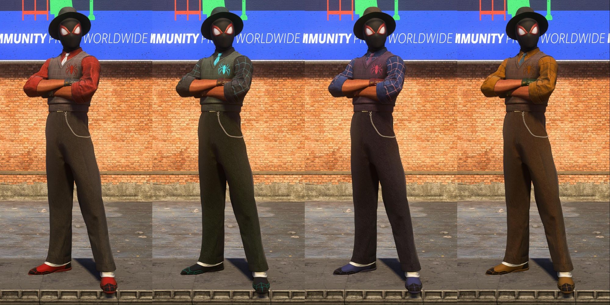 The City Sounds suit from Marvel's Spider-Man 2