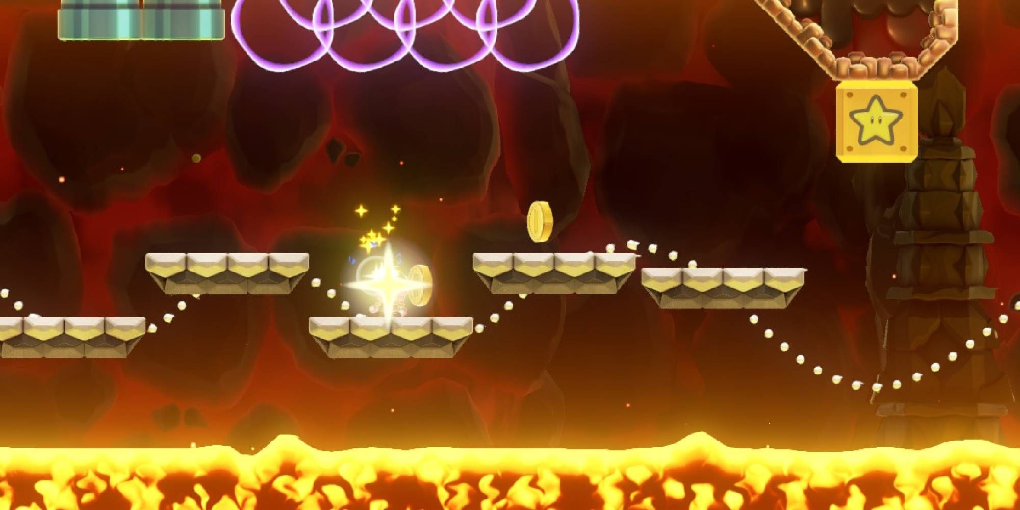 mario wonder toadette using coin magnet