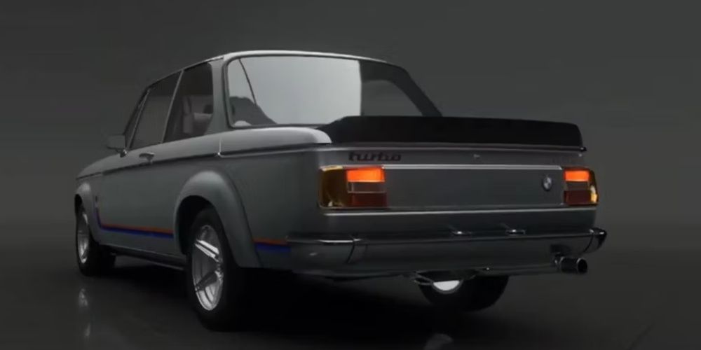 1997 BMW 2002 Turbo in display in Forza Motorsport
