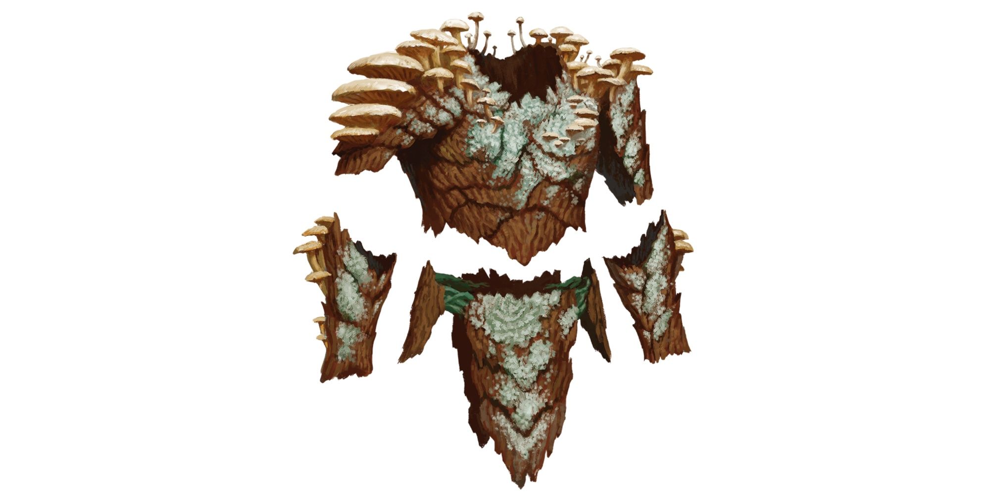 DND Armor of Fungal Spores Magic Item