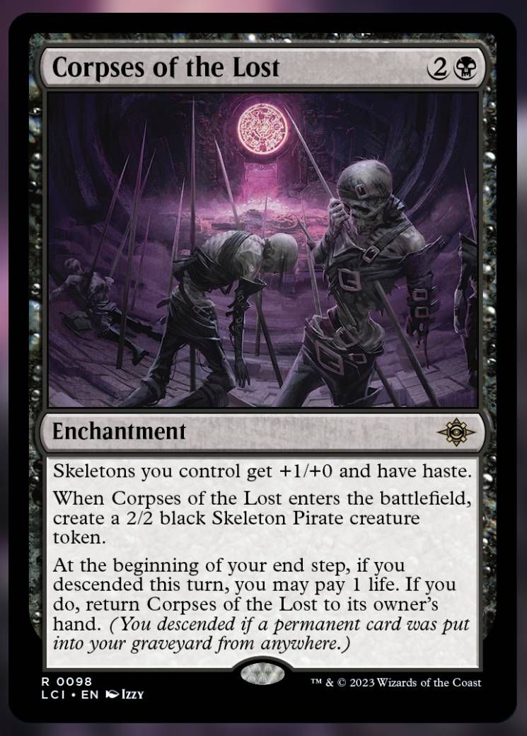 Corpses of the lost