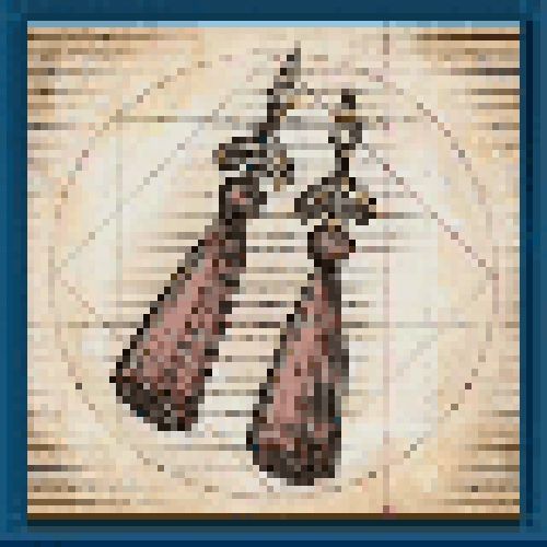 crimson tassels icon