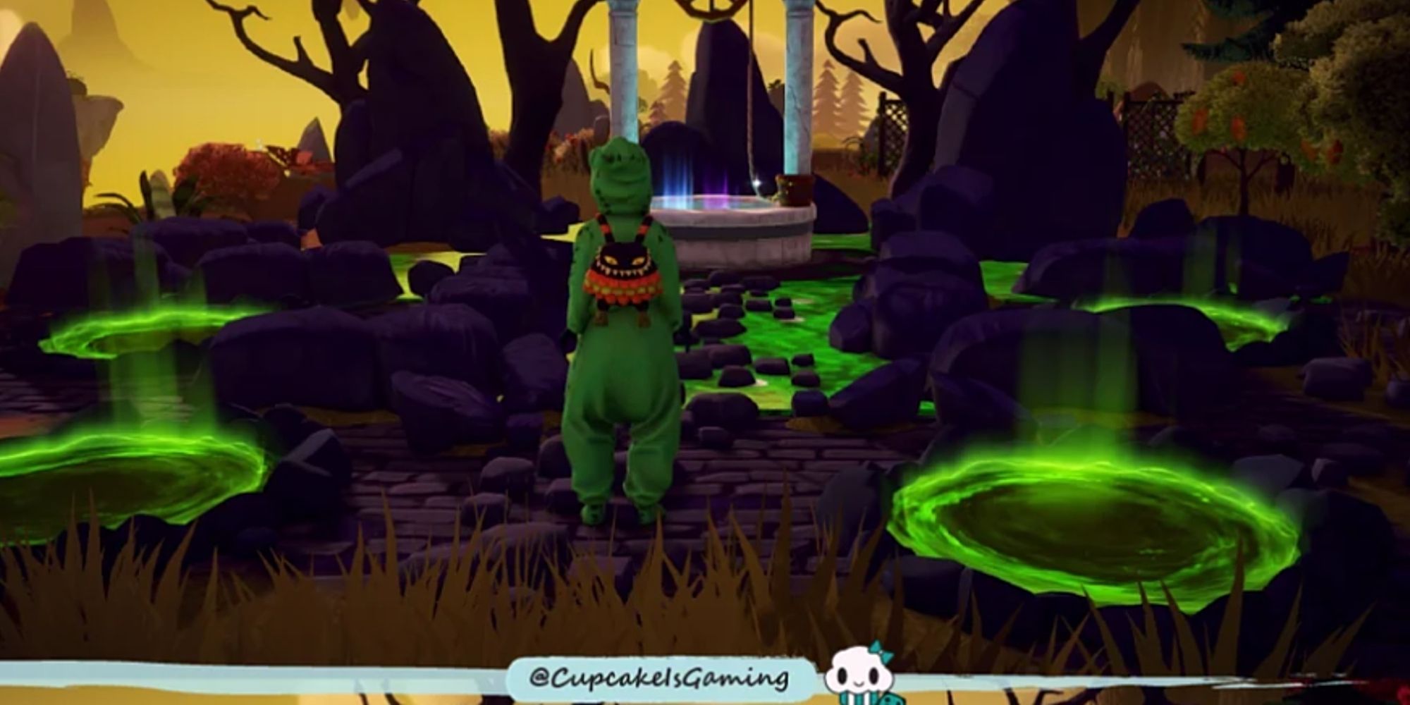 CupcakeIsGaming Disney Dreamlight Valley Radioactive Well decoration (1)