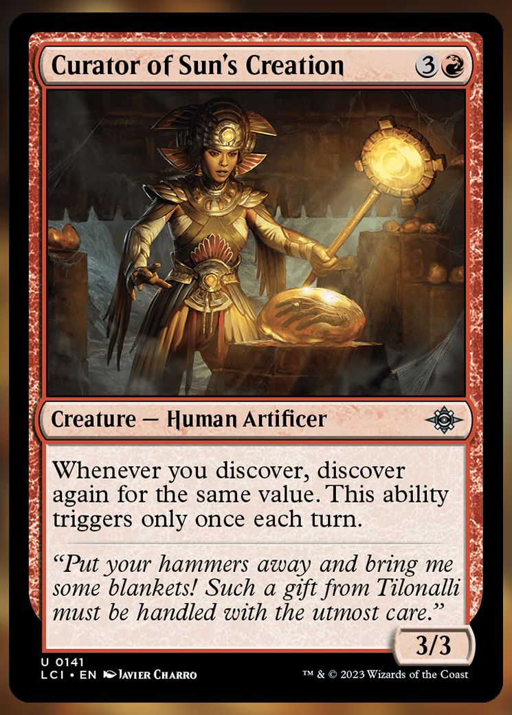 Curator of Sun's Creation 2