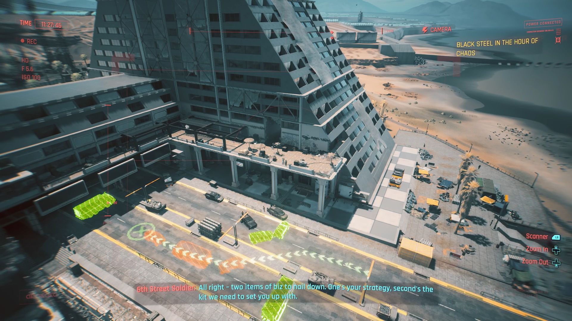 Cyberpunk 2077 Phantom Liberty Screenshot Of Attack Planning