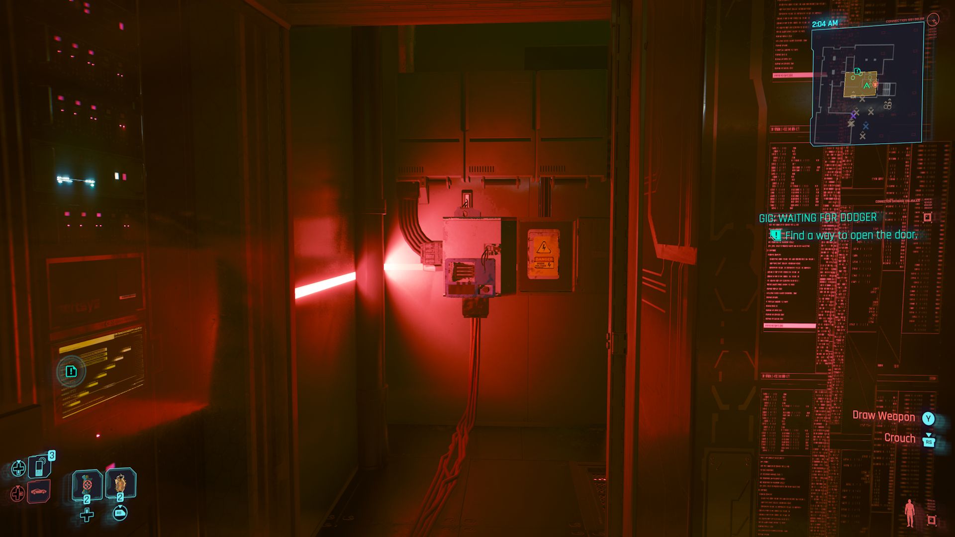 Cyberpunk 2077 Phantom Liberty Screenshot Of Distribution Box In Server Room