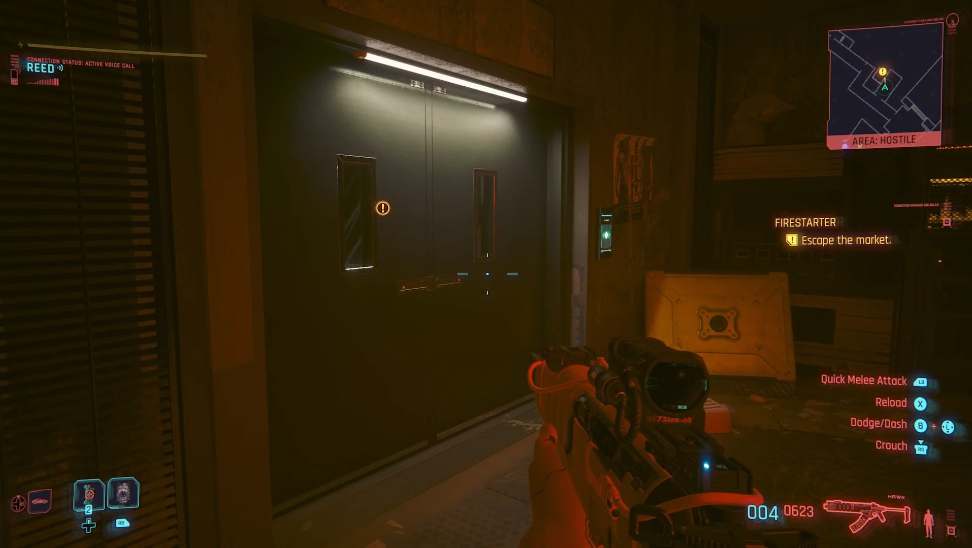 Cyberpunk 2077 Phantom Liberty Screenshot Of Door To Elevator
