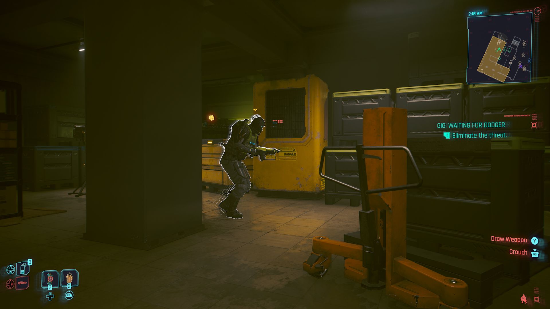 Cyberpunk 2077 Phantom Liberty Screenshot Of Enemy Next To Machine
