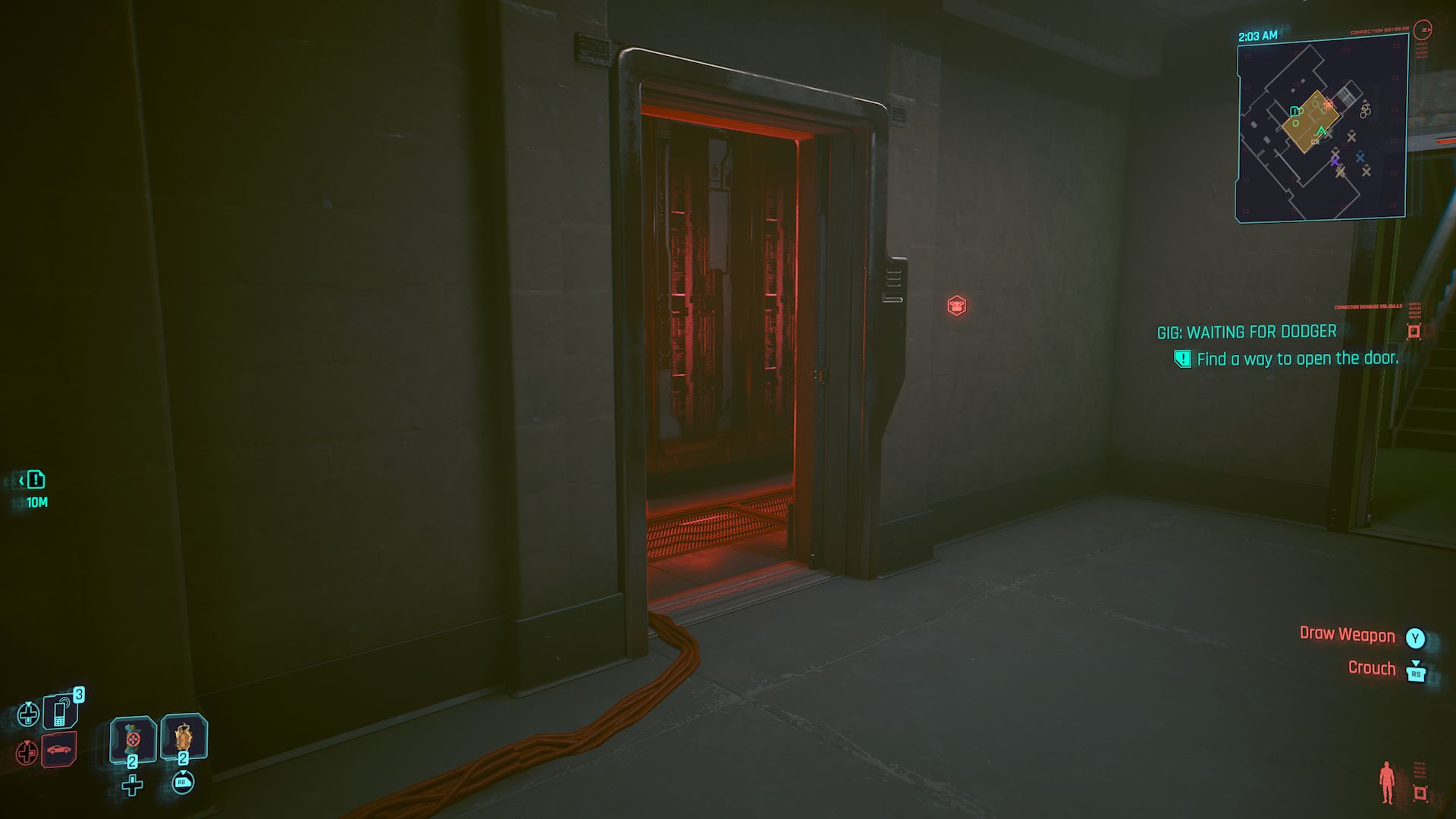Cyberpunk 2077 Phantom Liberty Screenshot Of Server Room Door
