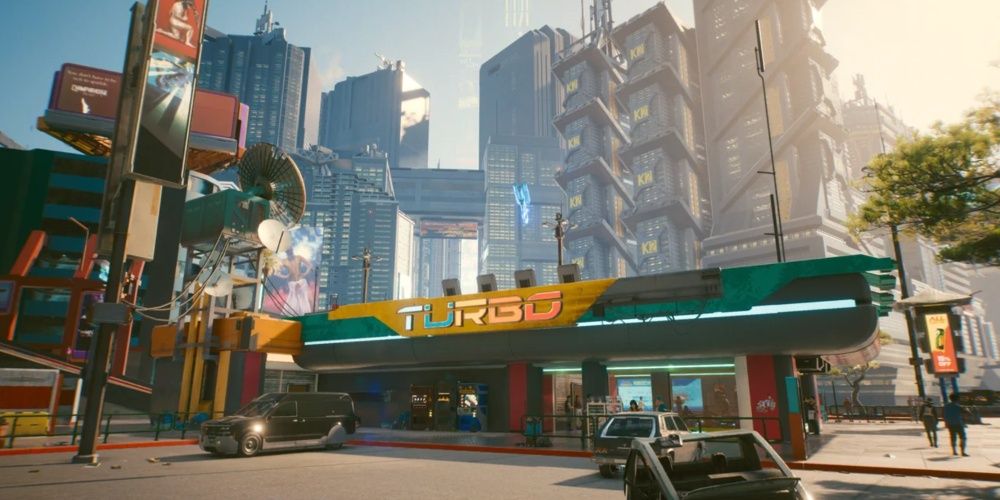Cyberpunk 2077, Screenshot Of Turbo Bar