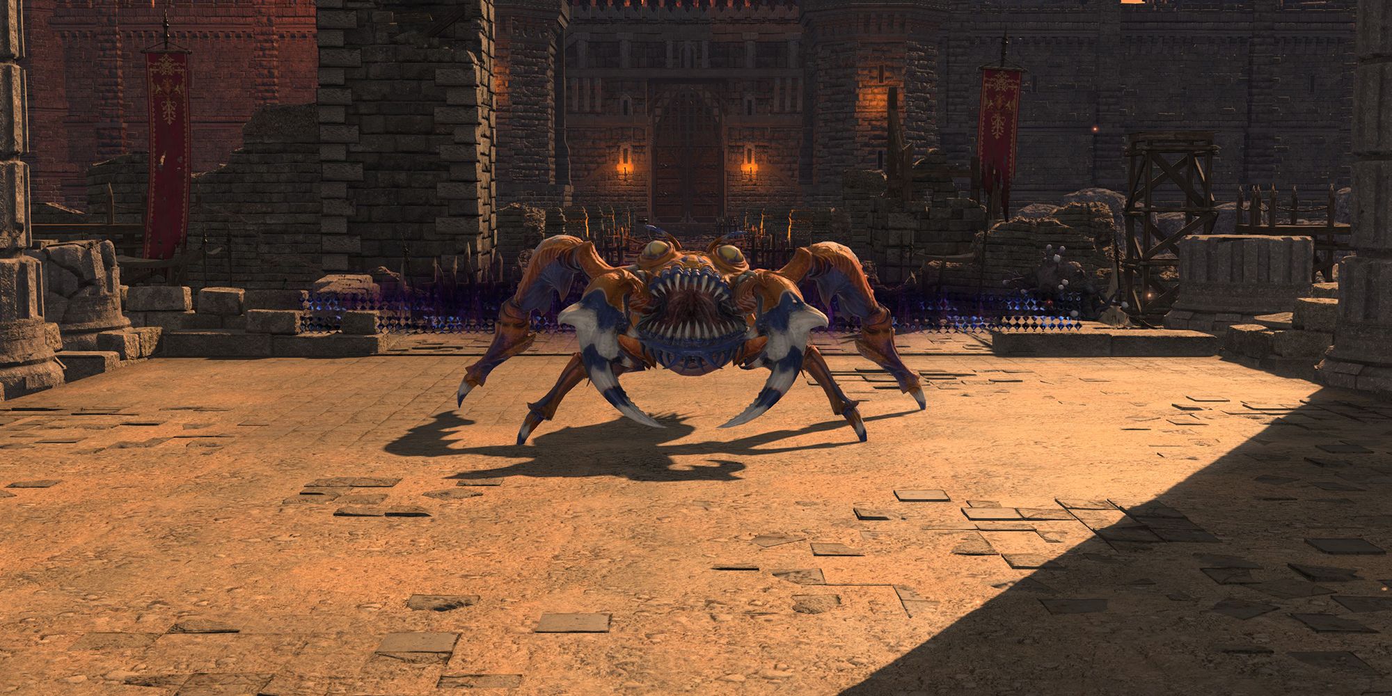 damcyan antlion, second boss of the lunar subterrane dungeon
