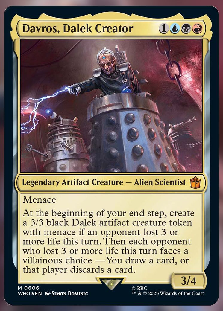 Davros, Dalek Creator