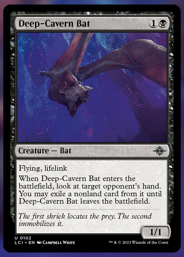 Deep-Cavern Bat