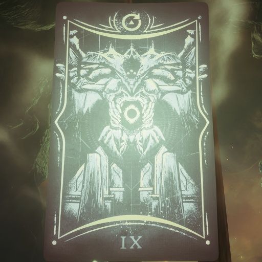 Destiny 2 Lament Major Arcana Card
