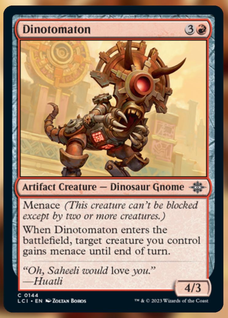 Dinotomaton