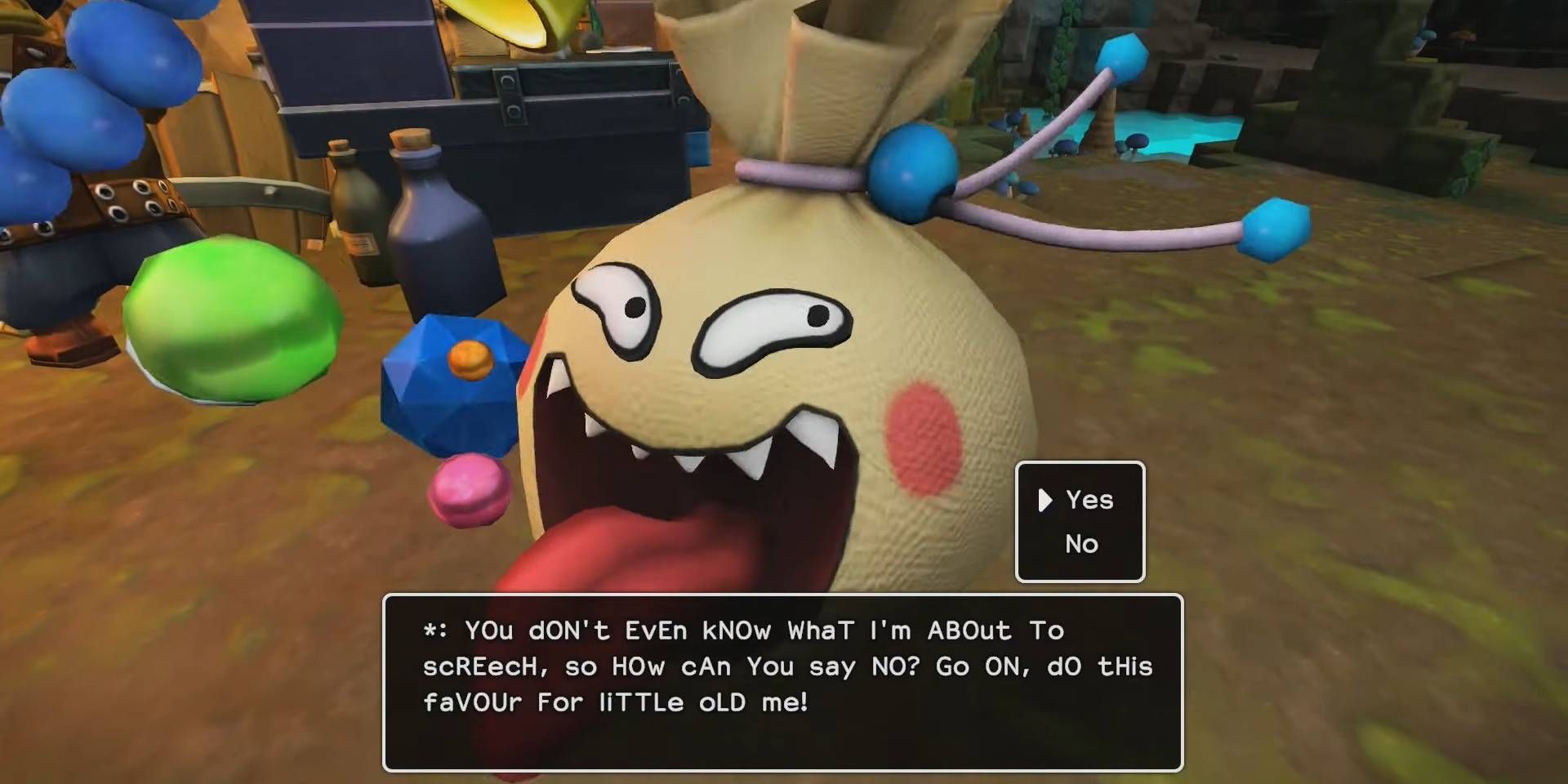 Goody Bag from Dragon Quest Builders 2