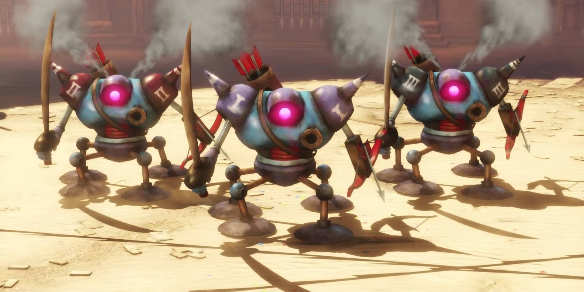 Three Killing Machines from Dragon Quest Heroes