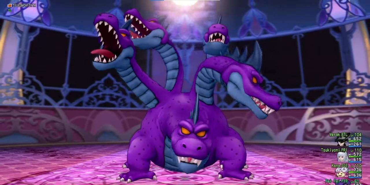King Hydra from Dragon Quest X