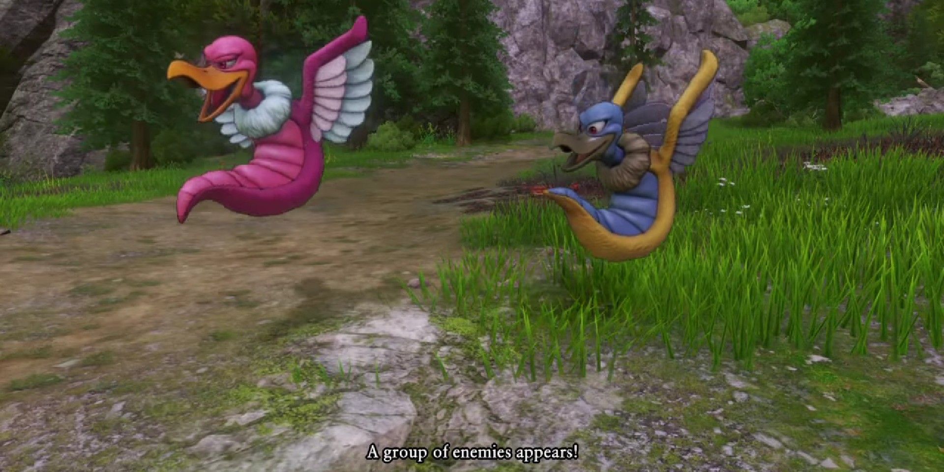 Two chimaera from Dragon Quest XI