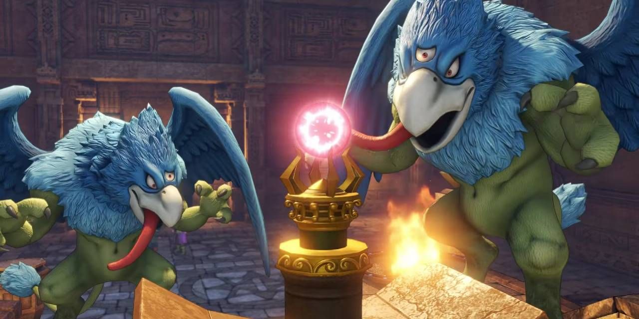 Two Grim Gryphons from Dragon Quest XI