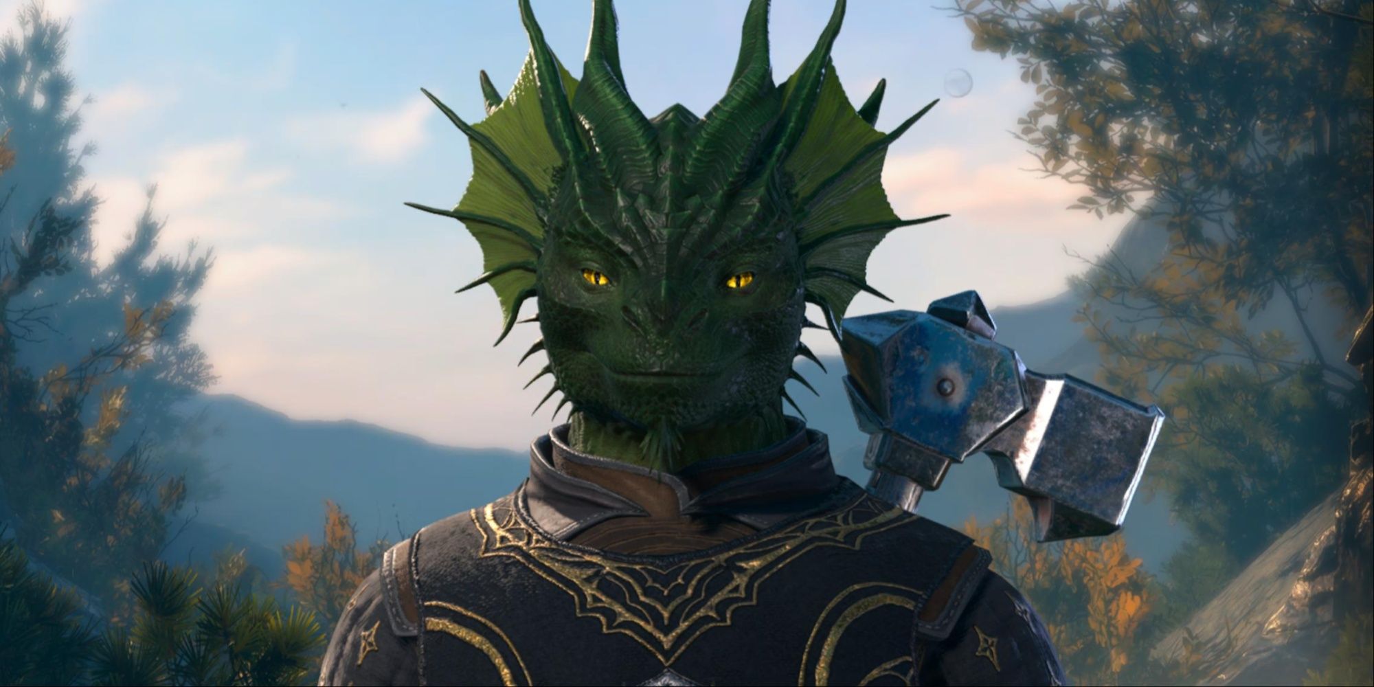 a custom Dragonborn in Baldur's Gate 3