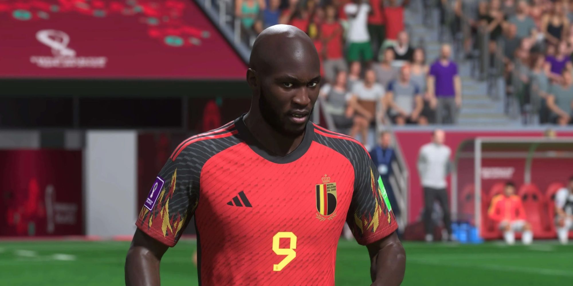 EA Sports FC 24, Romelu Lukaku In Action For Belgium