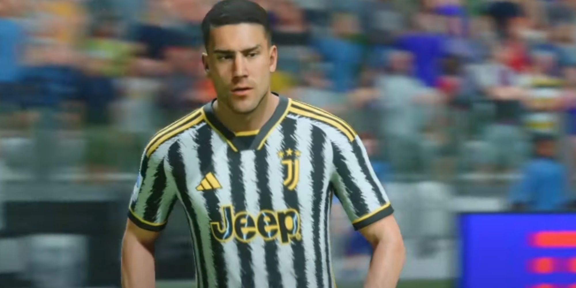EA Sports FC 24, Screenshot Of Juventus's Dusan Vlahovic