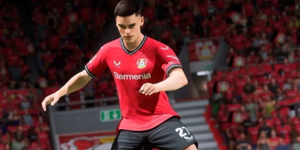 EA Sports FC 24, Screenshot Of Leverkusen's Florian Wirtz 
