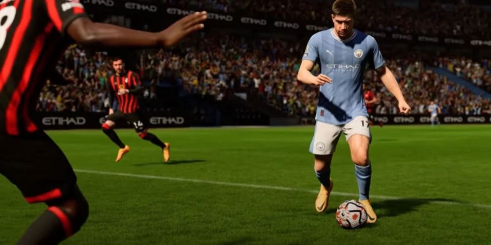 Manchester City's Kevin De Bruyne On The Ball in EA Sports FC 24