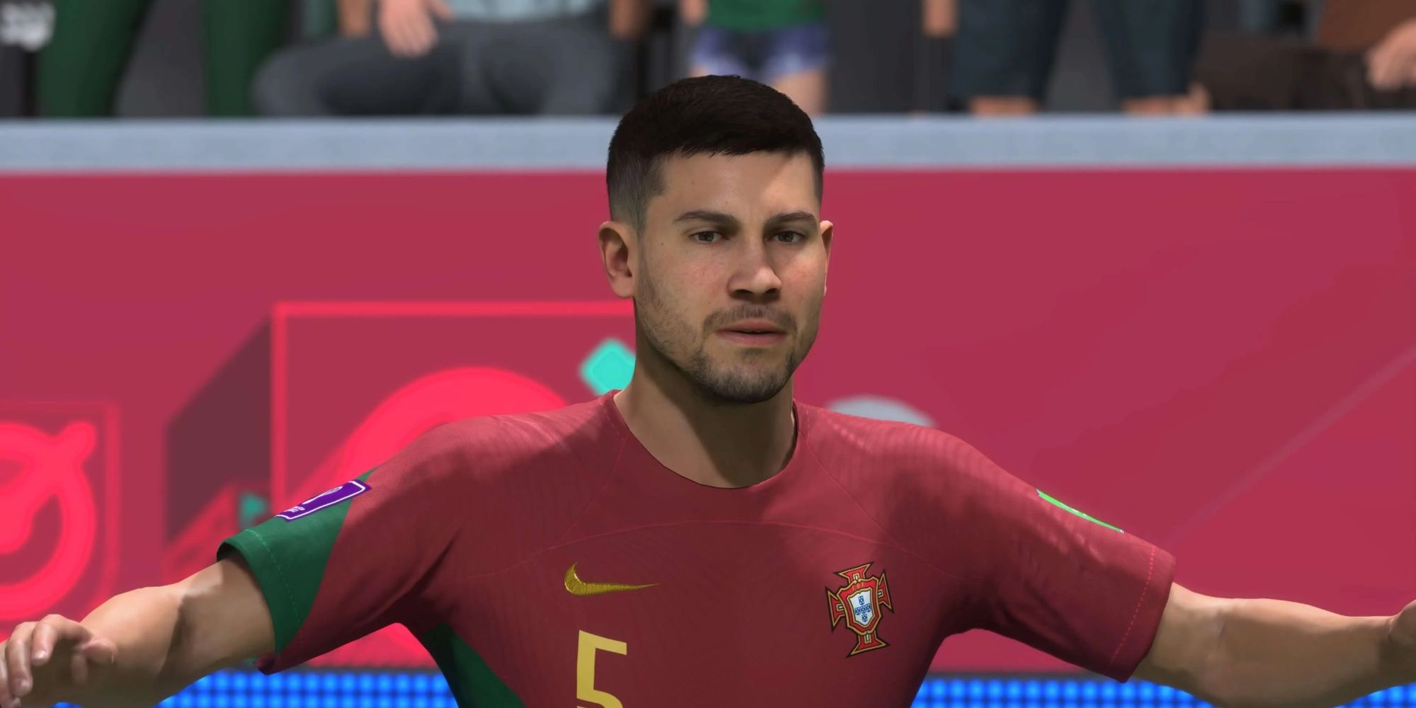 EA Sports FC 24, Screenshot Of Raphael Guerreiro In Action For Portugal