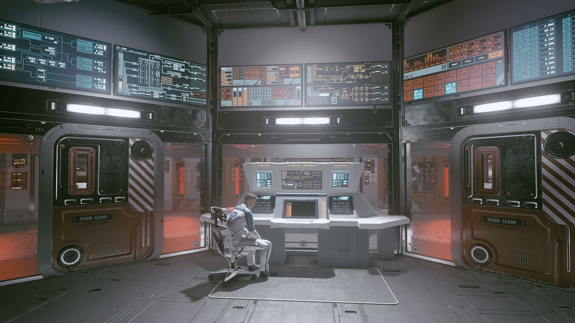 Engineering Deck of the Siren of the Stars in Starfield