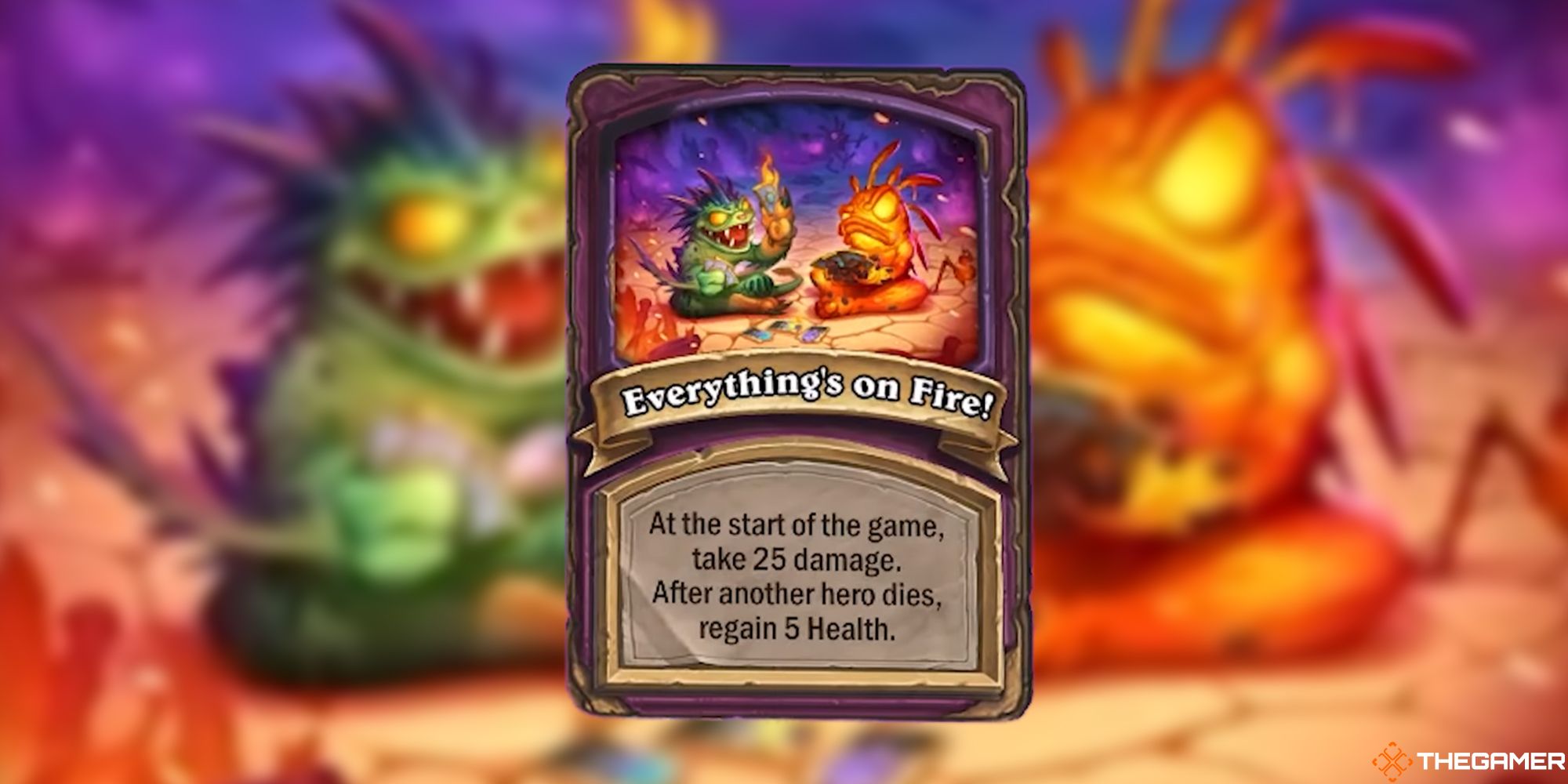 Everything's On Fire! Hearthstone Battlegrounds Anomaly