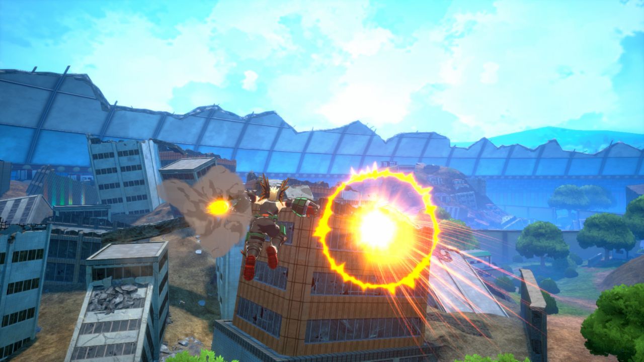 Flying through the Collapse Zone with Explosive Speed.