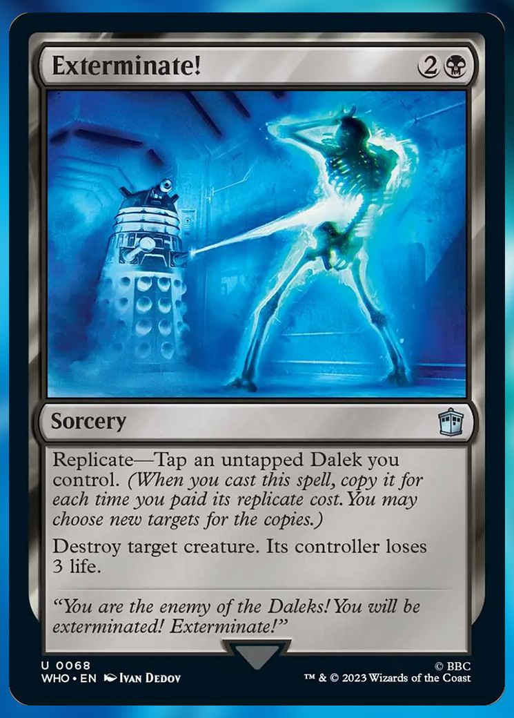 Exterminate!
