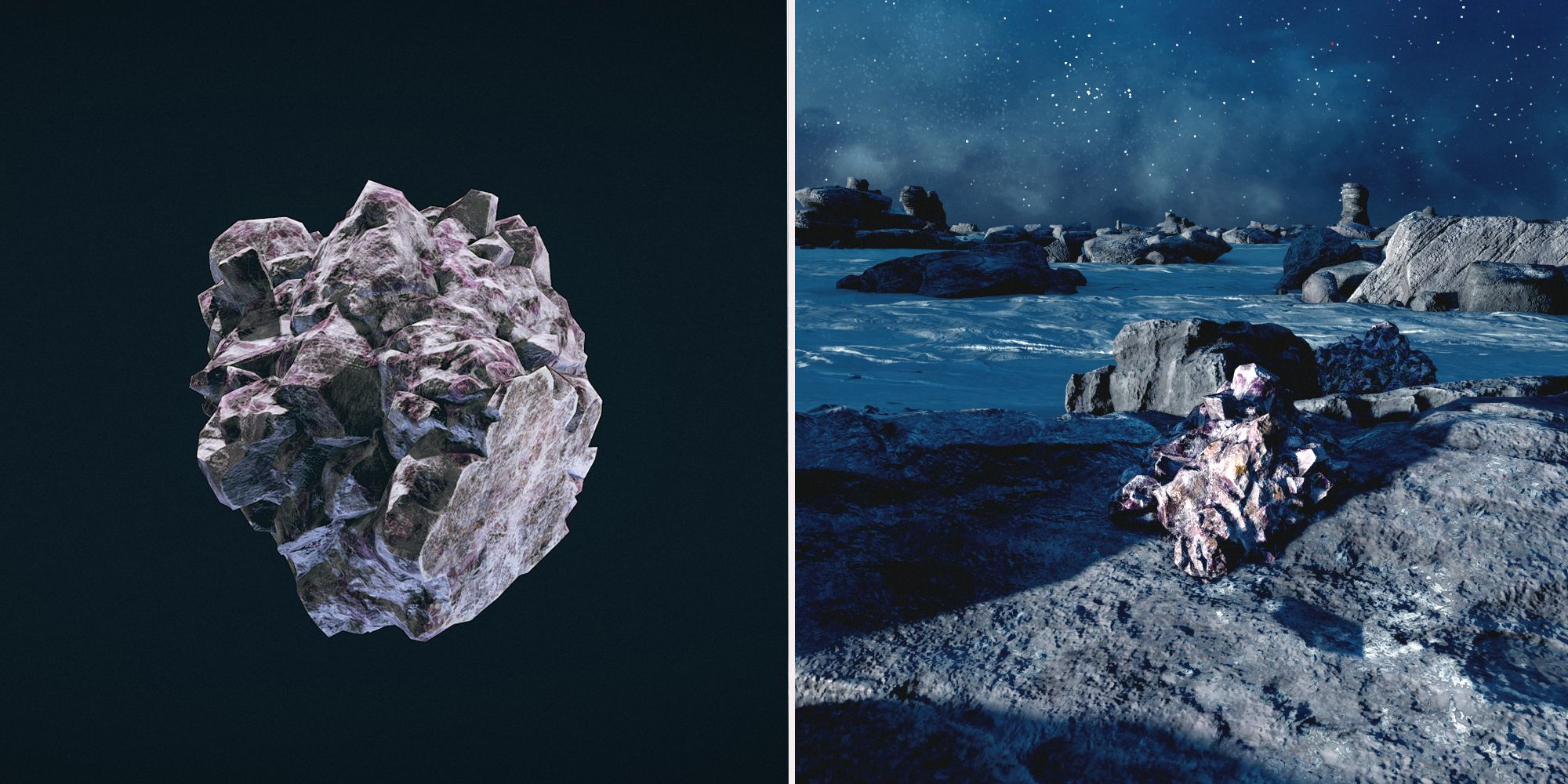 Combined images of Lithium in Starfield