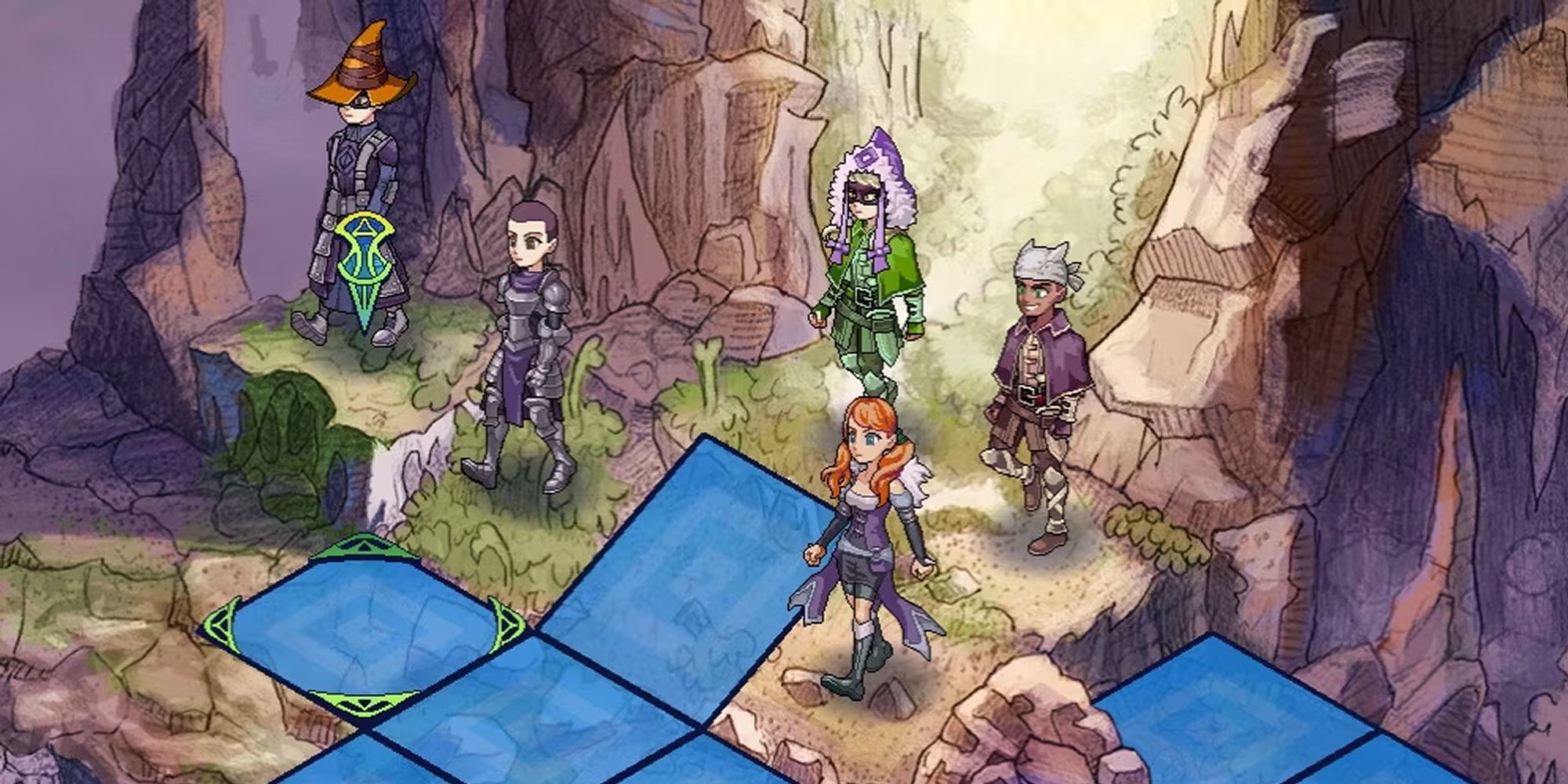 Fell Seal Arbiter's Mark The Characters Enter The Battle Grid