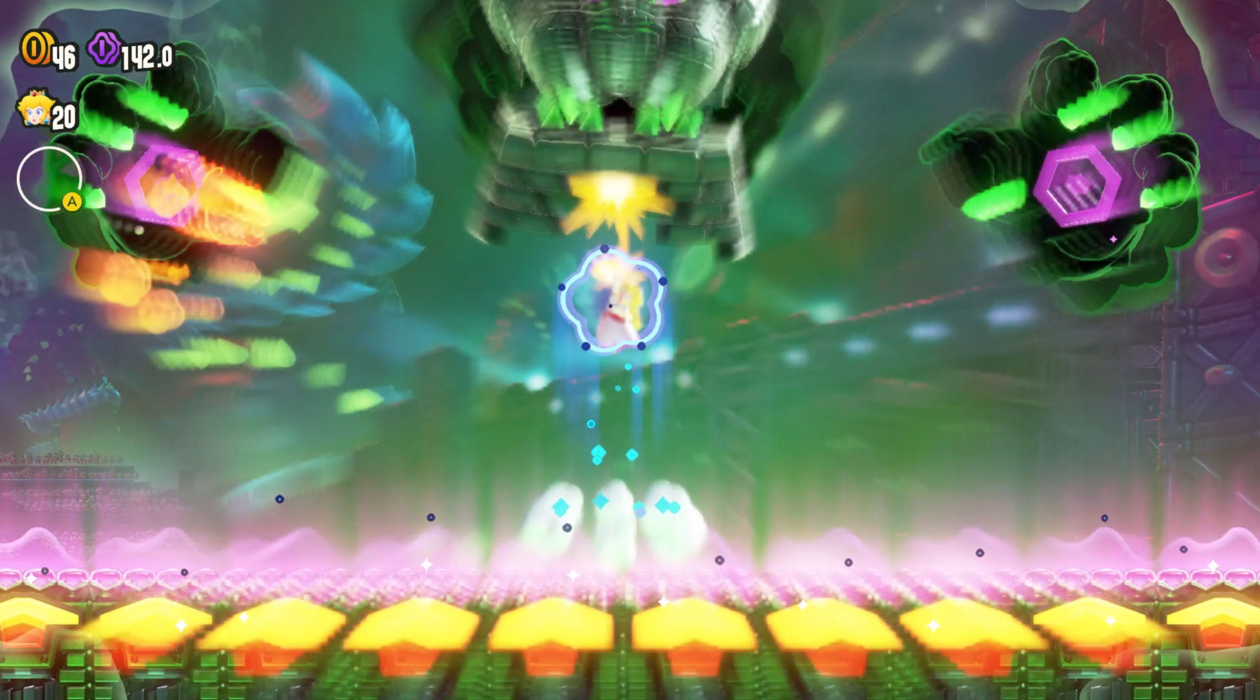Super Mario Bros Wonder Final Boss First Stage