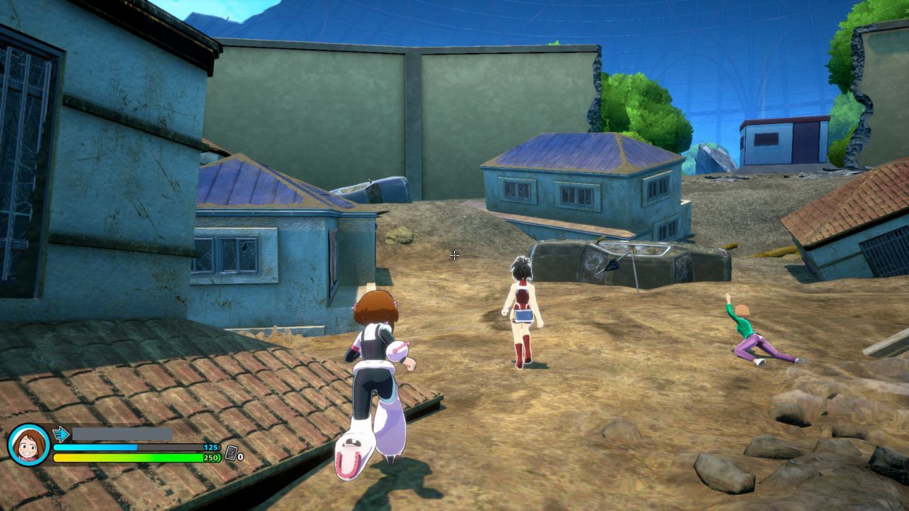 Following Momo Yauyorozu through the Landslide Zone.