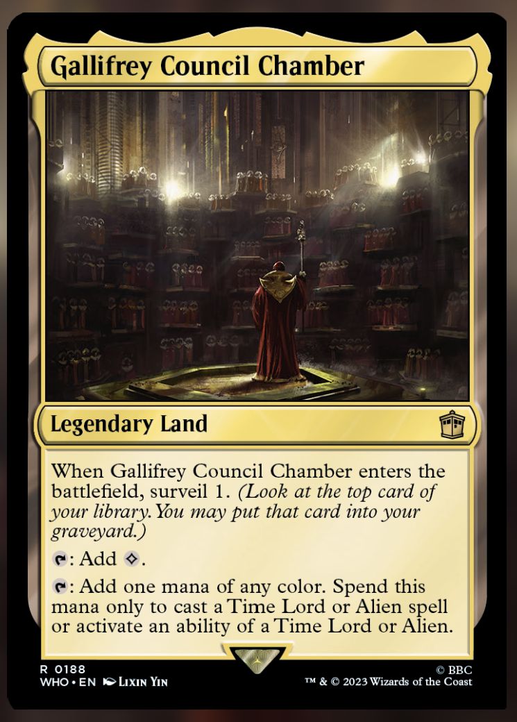 Gallifrey Council Chamber