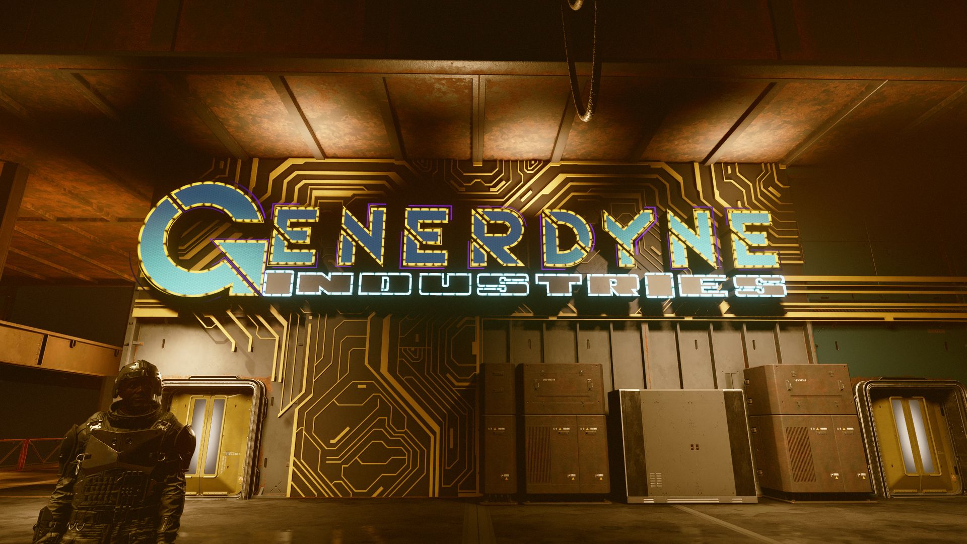 Generdyne sign in Starfield