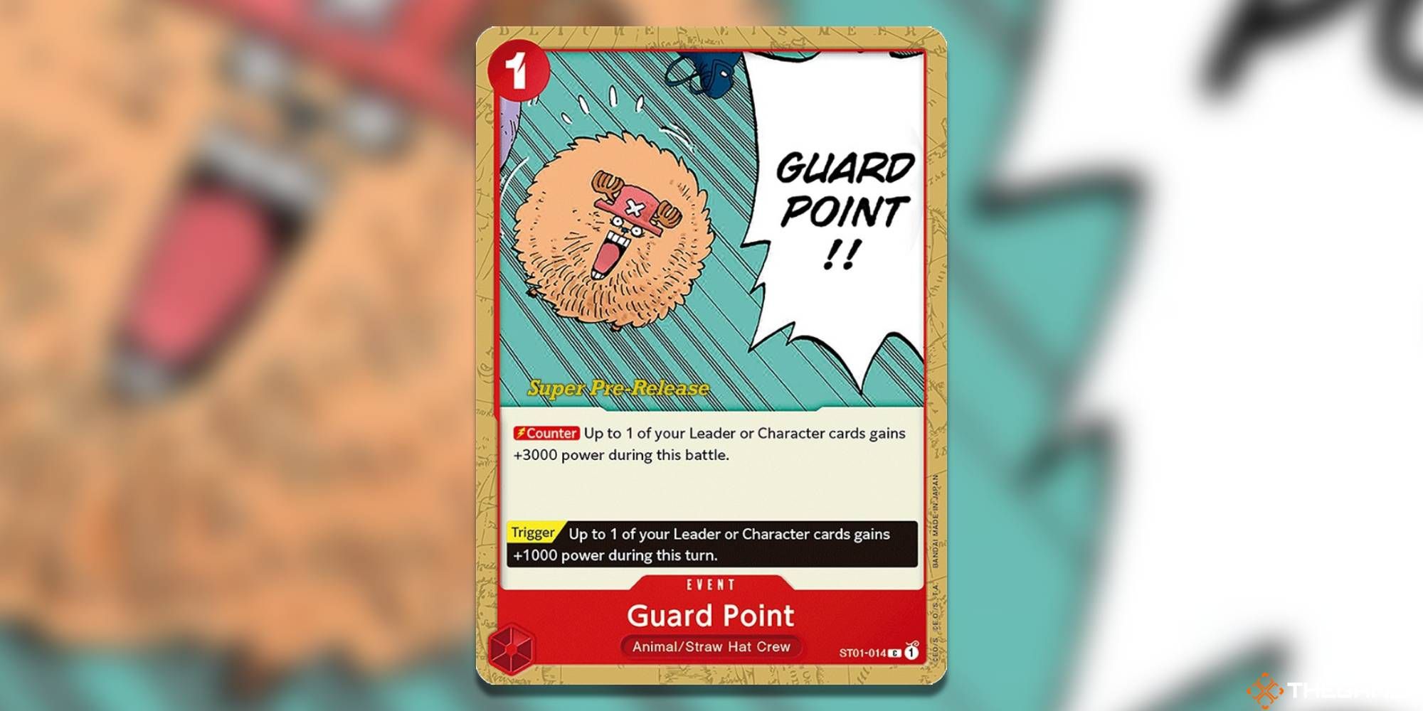 guard point one piece card game
