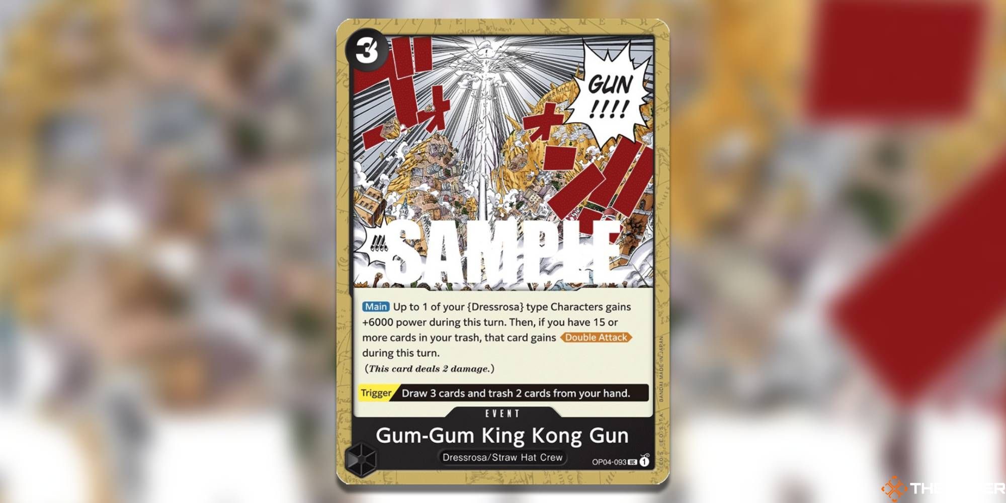 gum gum king kong gun one piece card game