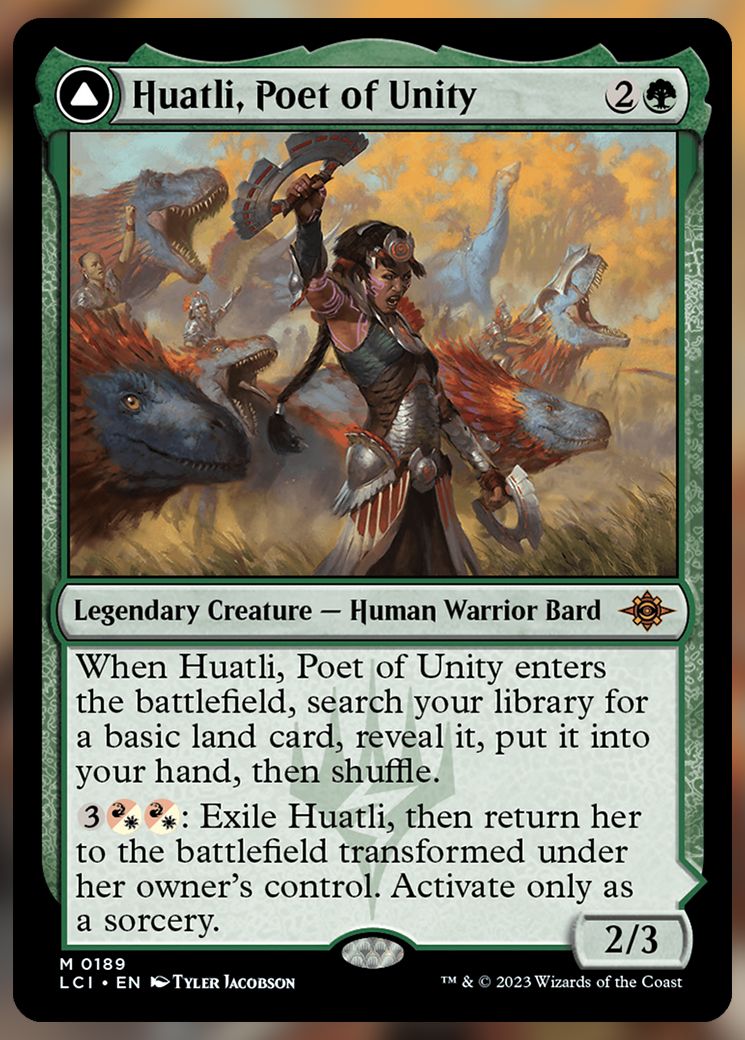 Huatli, Poet of Unity