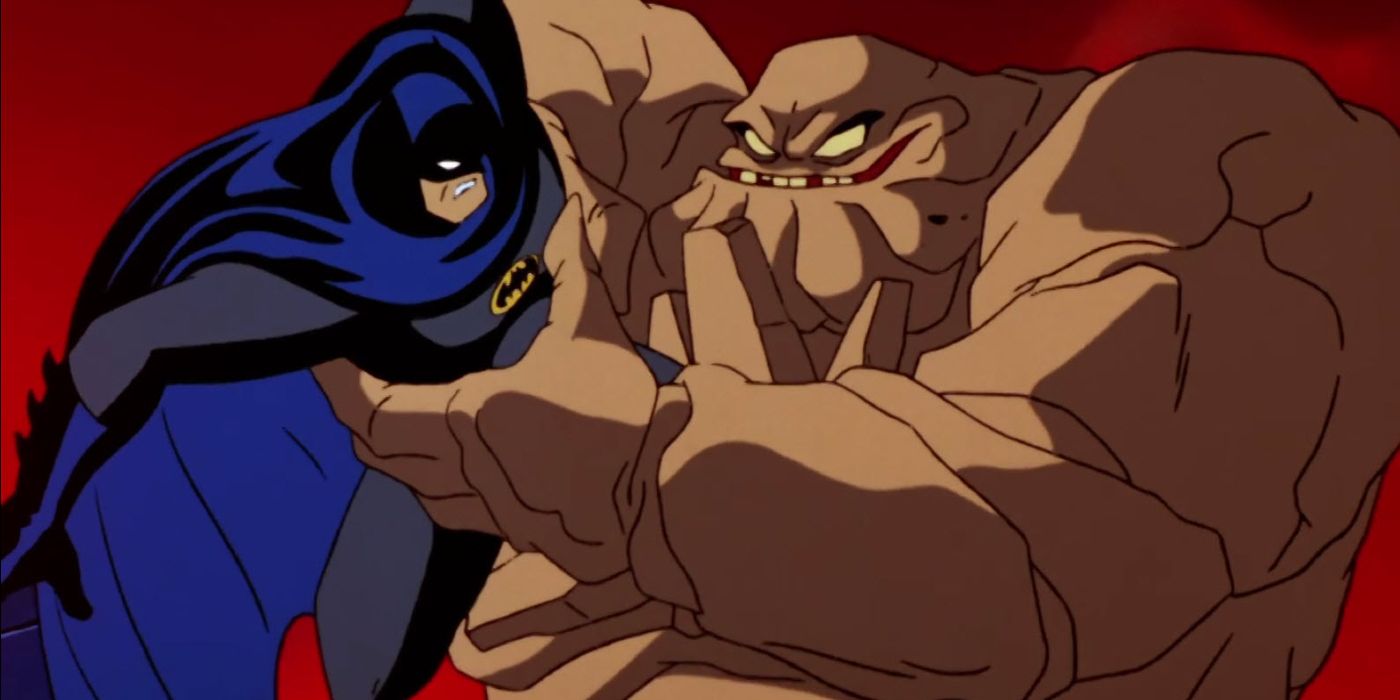 Batman Struggling to Beat Matt Hagen/Clayface