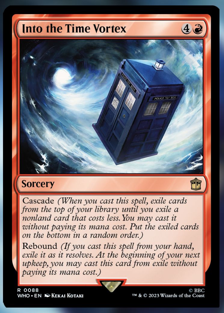 Into the Time Vortex