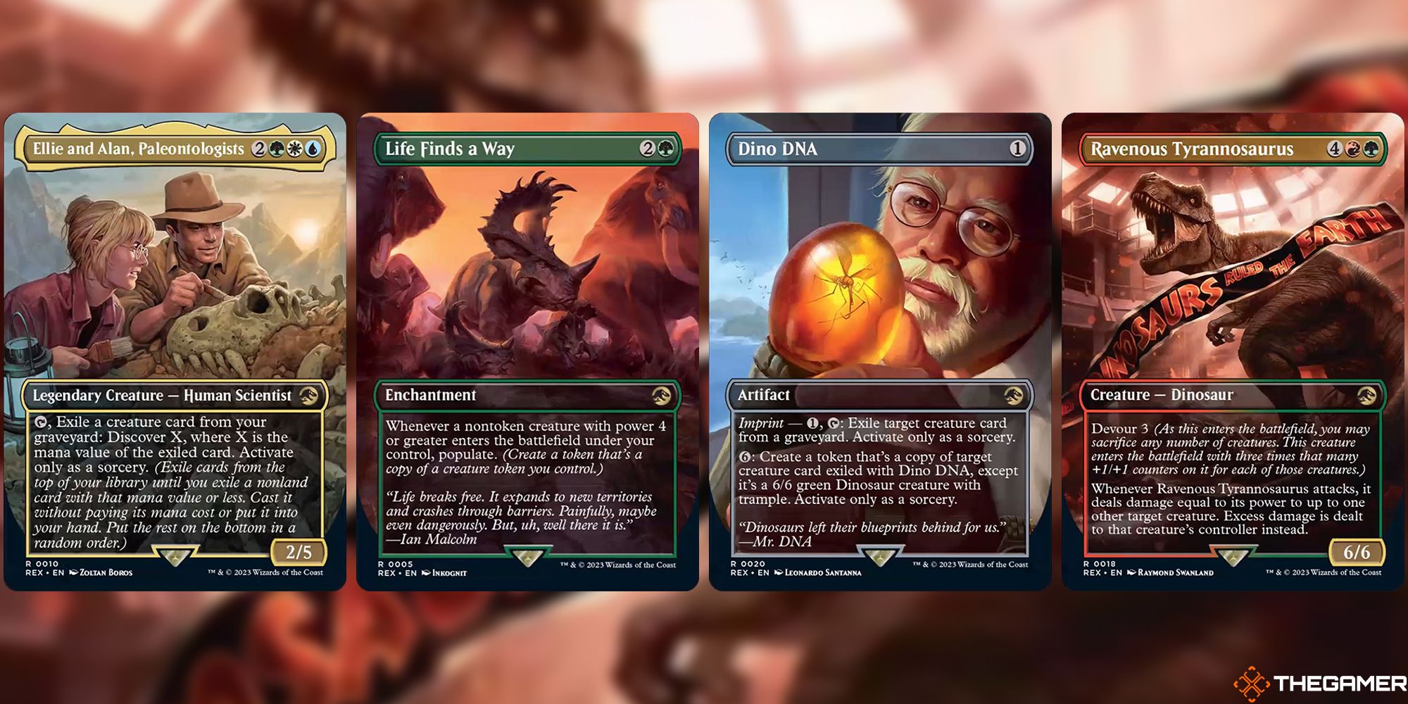 Jurassic World Cards