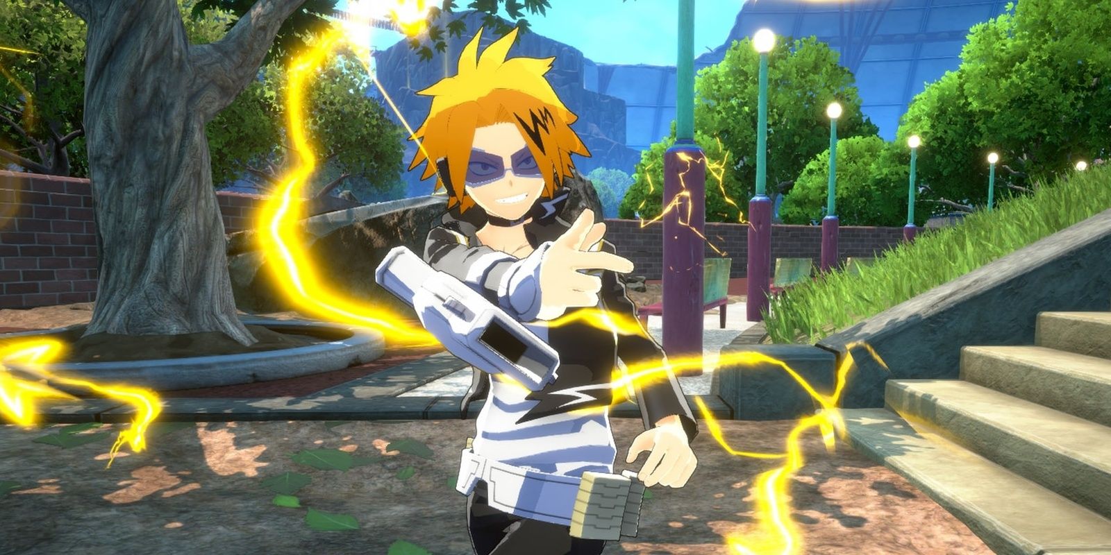 Kaminari launches a lightning attack